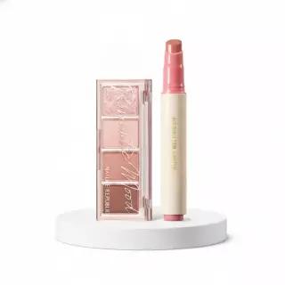 NATURE REPUBLIC [SET] 허니 멜팅 립+데일리 베이직 팔레트