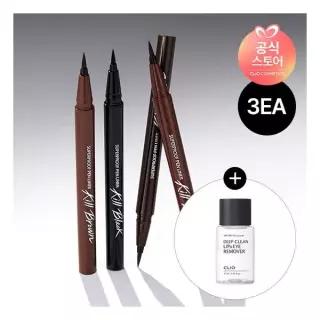 NEW3EA 클리오 수퍼프루프 펜 라이너 증정 마이크로페셔널딥클린립아이리무버 31ml 459993