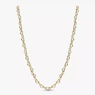 판도라 Era Linked Hearts Chain 목걸이 354449C00