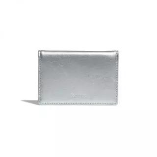 FENNEC CRINKLE SOFT 카드 케이스 - SILVER