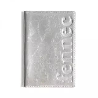 FENNEC CRINKLE PASSPORT 케이스 - SILVER