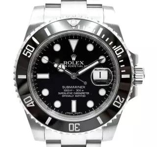 롤렉스 서브마리너 40MM 스틸 오토매틱 시계 블랙 49007631