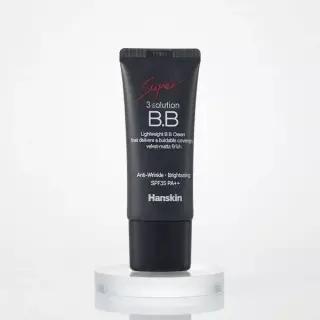 [산뜻뽀송/매끈] 한스킨 수퍼 쓰리 솔루션 비비 크림 30g 기획 (+쫀쫀스펀지 6P)