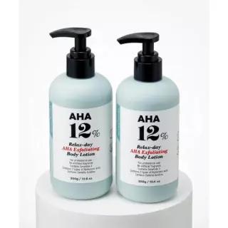 VILLAGE11FACTORY [2Pack] 릴렉스데이 아하 익스폴리에이팅 바디로션 300ml +더마시카 3종세트 증정