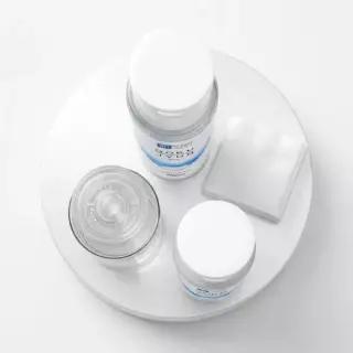 하다라보 고쿠쥰 로션밀크 세트 (로션 170ml+밀크 140ml+디스펜서+화장솜 20매)