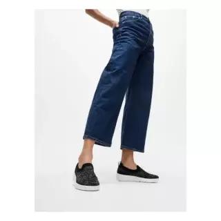 핏플랍 FITFLOP 삼성물산공식 슈퍼Q 여성 니트 슬립온 블랙/실버린 (FT59K2N233) 978426