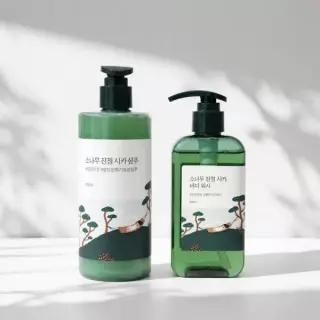 라운드랩 ROUNDLAB [][SET] 소나무 진정 시카 샴푸 400ml + 바디 워시 400ml