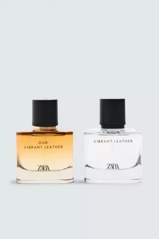 자라 ZARA 남자 향수 VIBRANT 래더 + OUD 오드 퍼퓸 2 X 60ML ( 2.03 FL.OZ )336623