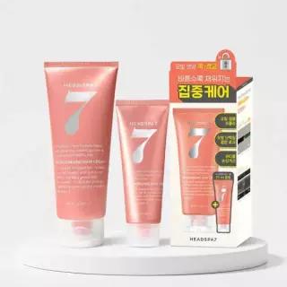 [손상모케어] 헤드스파7 V8 리본딩 헤어크림 기획세트