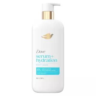 도브 세럼+ 하이드레이션 바디 워시 히알루론산 6% 세럼, 18.5oz 446993