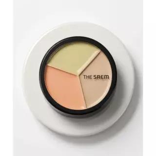 THESAEM 커버 퍼펙션 트리플 팟 컨실러 7colors