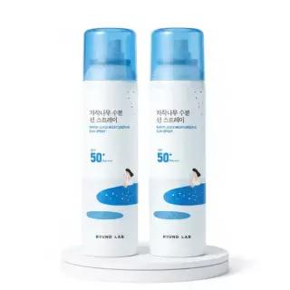 NEW쿨링차단 라운드랩 자작나무 수분 선 스프레이 100ml 1+1 기획 4072879