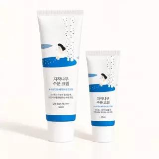 [썬] 라운드랩 자작나무 수분 선크림 50ml 기획(+크림 20ml)