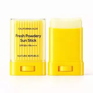 [곡선쉐입] 네이처리퍼블릭 캘리포니아 알로에 선스틱 SPF50+ PA++++ 3종 (보송/쿨링수분/진정)