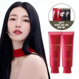 츠바키 프리미엄 모이스트리페어 트리트먼트 160g 2개 + 증정츠바키 2종 샤쉐 1세트 480234