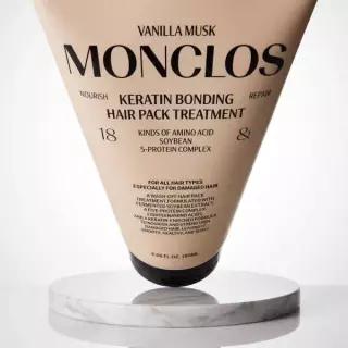 [쫀쫀모발밀도케어] 몽클로스 케라틴 본딩 헤어팩 트리트먼트 180ml