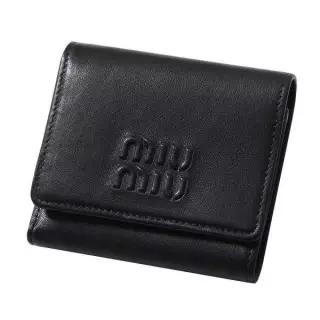 MIU  26FW 스몰 나파 가죽 지갑 5MH051 AEFX F0002