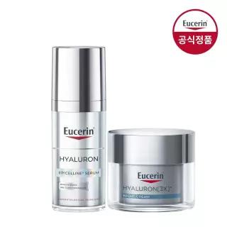 하이알루론 에피셀린 세럼 30ml + 하이알루론 3X 나이트크림 50ml