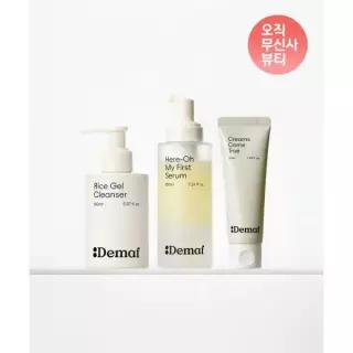 매장정품 DEMAF 아침촉촉 루틴세트(젤클렌저 150ml+만능기초 155ml+크림 50ml)
