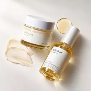 [광채/선물추천] 믹순 콩 탄력보습 기프트세트 (콩 크림 50ml+콩 에센스 50ml)