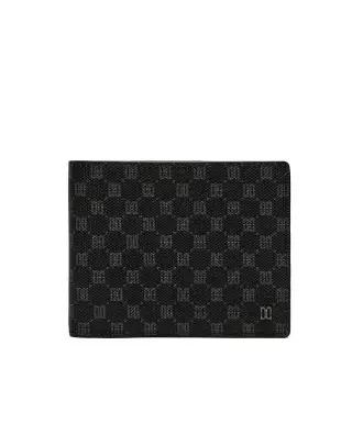 ACC LL[선물포장][LOUIS PVC] 블랙 가죽 DD 패턴 반지갑 DBWA4E123 LE1206665091