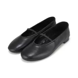 바바라슈즈 바바라 소가죽 미니멀 플랫 여성단화 1cm_BQJ128 3775591