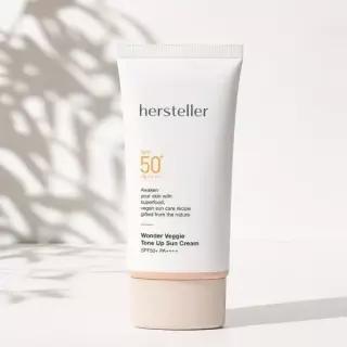 허스텔러 HERSTELLER 원더 베지 톤업 선크림 + PA++++ 50ml