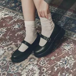 커스텀에이드 우먼 4.5cm 라운드토 청키 메제인 루디(CW0053BK) 7000024340