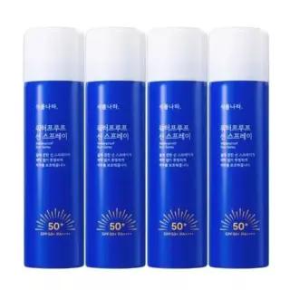 [셀러허브]식물나라 워터프루프 선 스프레이 100ml 4개 (S49522320)
