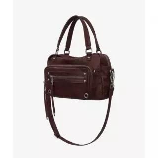 BLACK PURPLE 미니 브레드백_레드 브라운 Mini Bread Bag_Red Brown