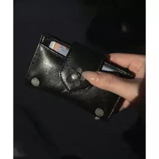 SIWL107 Fleur Card Wallet Black