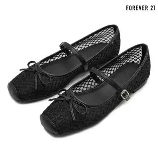 포에버21 정상가 54900원 |메쉬 리본 메리제인 플랫슈즈 FTDBFW002 3775580
