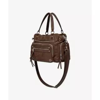 BLACK PURPLE 브레드 백 _M_브라운 Bread Bag_M_Brown