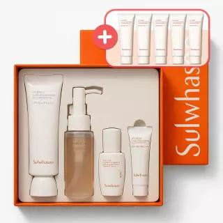 설화수 상백 톤업 선크림 50ml 기획세트 자외선 차단 미백 어머니 선물