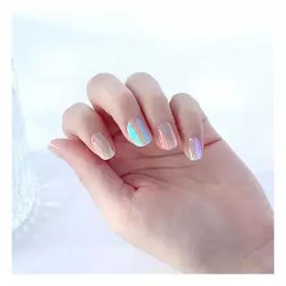 에이프릴 나나글로우 오로라 볼륨 핏 젤 네일 스티커 474301