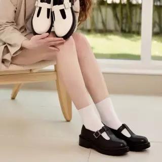 우먼 4.5cm T스트랩 청키 로퍼 벨라(CW0061BK) 7000027031