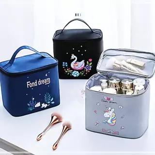 대용량 대용량메이크업가방 싹다수납 메이크업파우치 메이크업가방 2WFG7H583 냐옹블루
