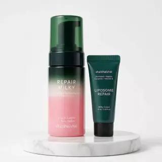 [화잘먹/속광부스터] 샤이샤이샤이 리페어 밀키 우레아 글로우 버블 세럼 110ml 기획 (+ 밀키크림 15ml)