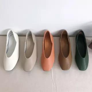 곰블리 브리치 / 발편한 말랑 가죽 바부슈 플랫 슈즈 단화 구두 9컬러 3775560