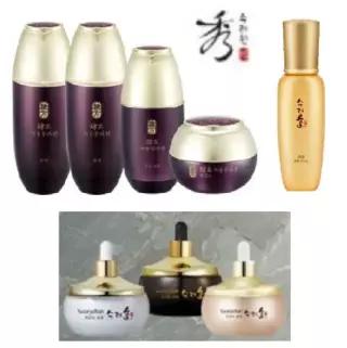 수려한 기초 세트 한방 화장품 진생 녹용콜라겐 기초 2종 4종 5종 6종 세트 (수액 유액 활성진액 활성고 멀티밤 앰플 에센스)