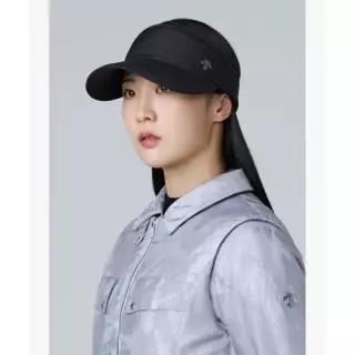 데상트 골프 여성 탈부착 이어워머 선바이저 DQ42WFSVO2 5554465 _BLKG