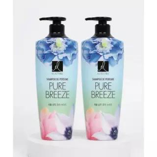 엘라스틴 퍼퓸 퓨어브리즈 샴푸 600ml x 2개