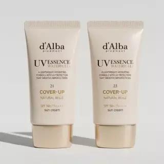 [밀착커버] 달바 내추럴 커버 베이지 선크림 듀오 기획 (50ml+50ml) (라이트웜)