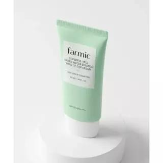 FARMIC 슈퍼풀 베지 그린 워터 에센스 톤업 선크림 50ml