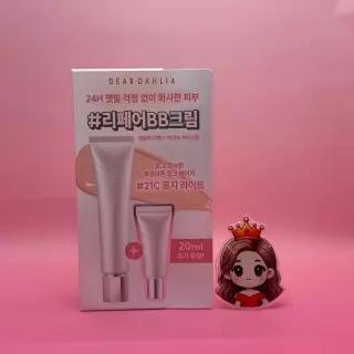 디어달리아 쫀촉물광 리페어 비비 디펜스 PDRN BB 크림 + 20ml BB CC &&& 20ml 추가 증정 21C 로지 라이트