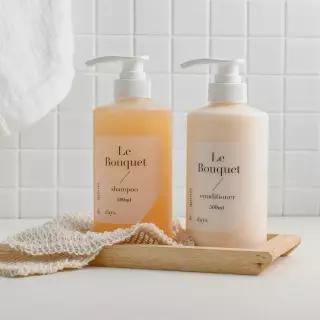 [헤어SET] 퍼퓸케어 르 부케 헤어패키지 플로럴향 (샴푸 500ml + 컨디셔너 500ml)