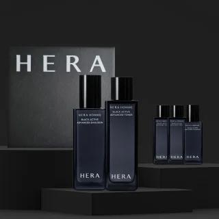 헤라 NEW 옴므 블랙 액티브 세트 / 남성스킨로션 2종, 125ml+110ml, 1개