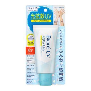 비오레 UV 아쿠아리치 라이트업 에센스 선크림 70g 1개 [해외]