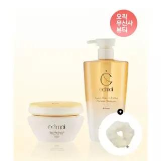 매장정품 ECLMOI [SET] 샴푸 500ml 1개 + 헤어 마스크 200ml (+스크런치 증정)
