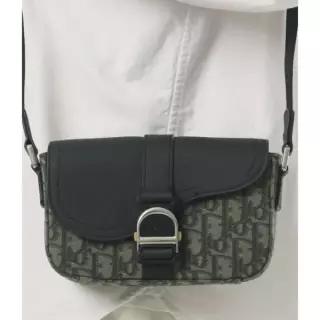 DIOR 26FW 새들 헤리티지 플랩 스트랩 백 미니 2ADCA662YKV 636 4218652